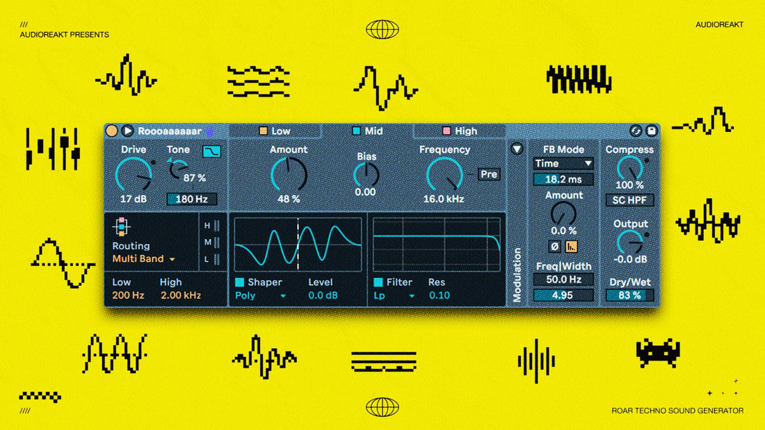 ROAR = Techno Sound Generator