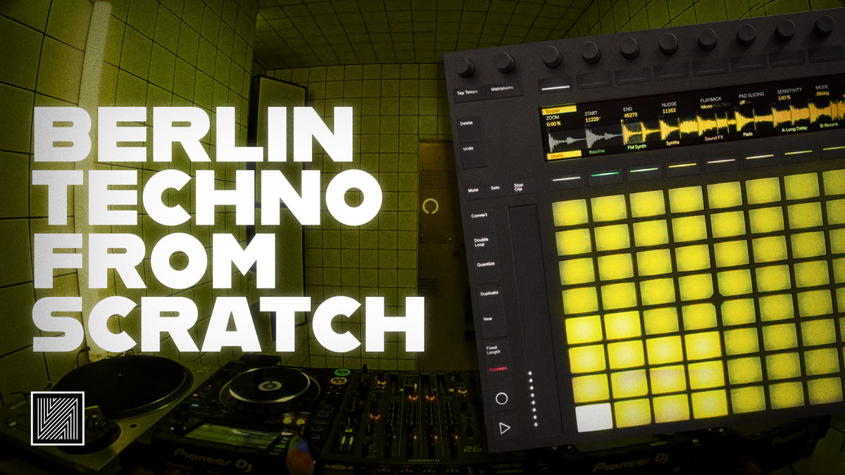 PUSH 2 MEETS BERLIN TECHNO - ABLETON LIVE 11 TEMPLATE – Audioreakt