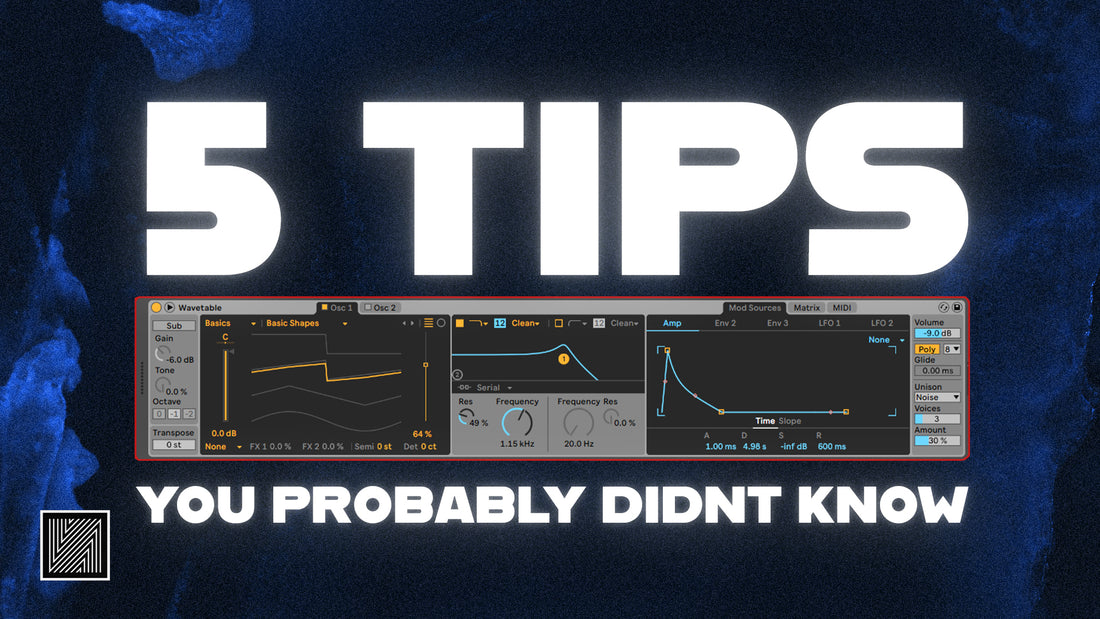 5 Ableton Wavetable Secret Tips (Ableton Live Tutorial)