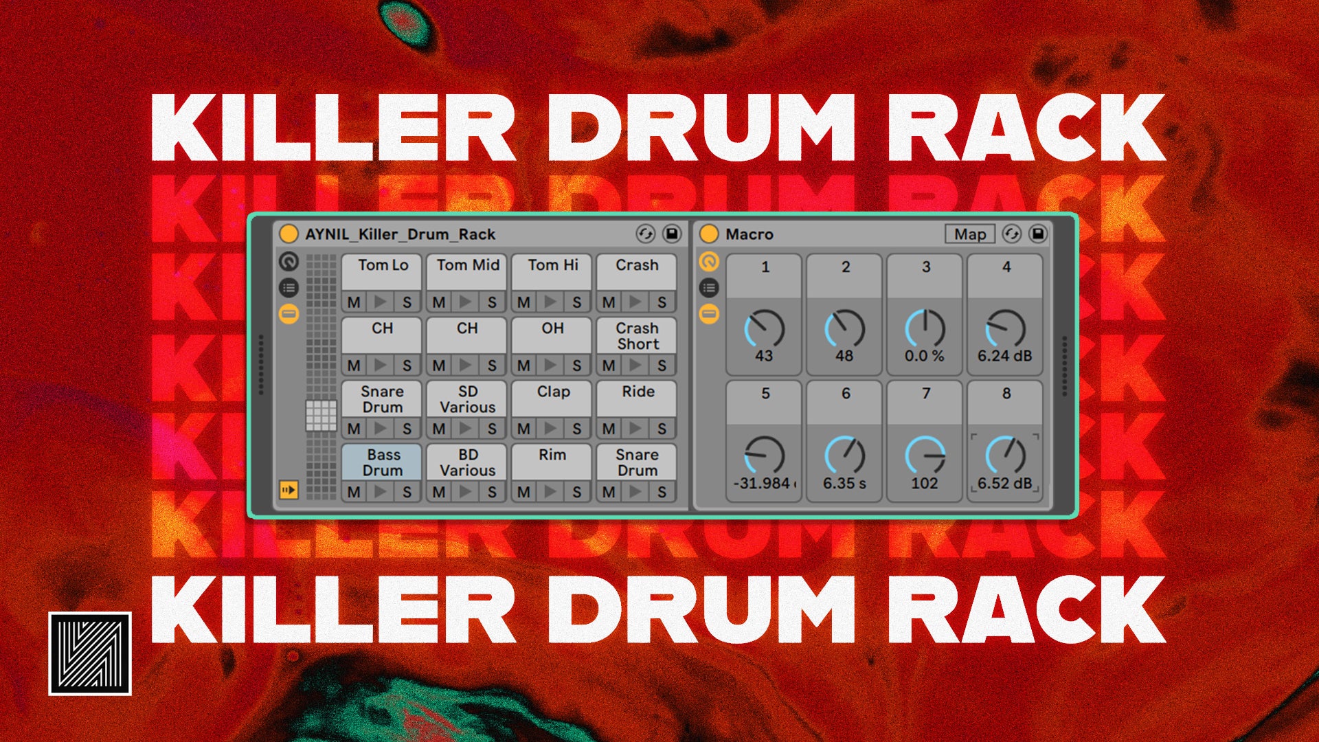 How to Make a Killer Drum Rack (Free Rack) [ Ableton Tutorial ]