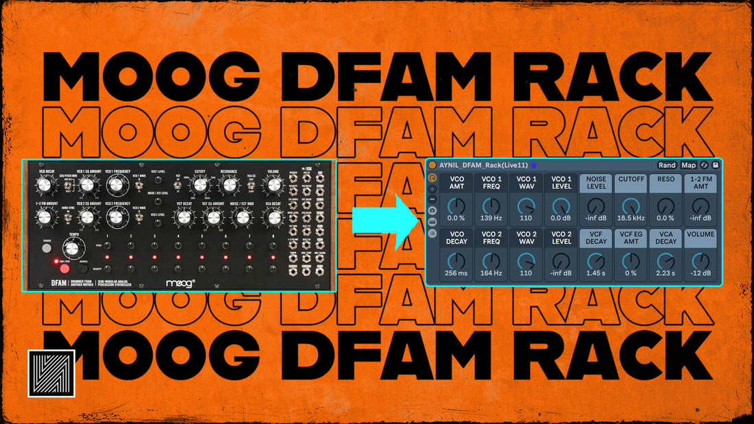 I made a Ableton Rack's version of the Moog DFAM (free rack ) [Ableton Tutorial]