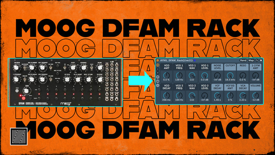 I made a Ableton Rack's version of the Moog DFAM (free rack ) [Ableton Tutorial]