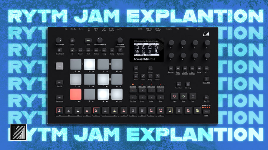 Elektron Analog Rytm Techno Jam Explained (+ Kick Rumble Tutorial)