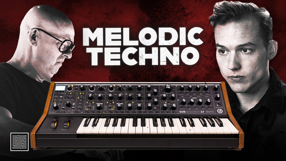 3 Melodic House & Techno presets from scratch with the Moog Subsequent 37 (Free Presets)