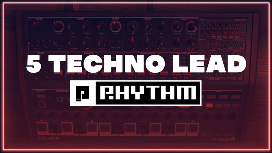 Arturia Minibrute 2s : 5 Techno Lead from Scratch (Planet Rhythm EP)