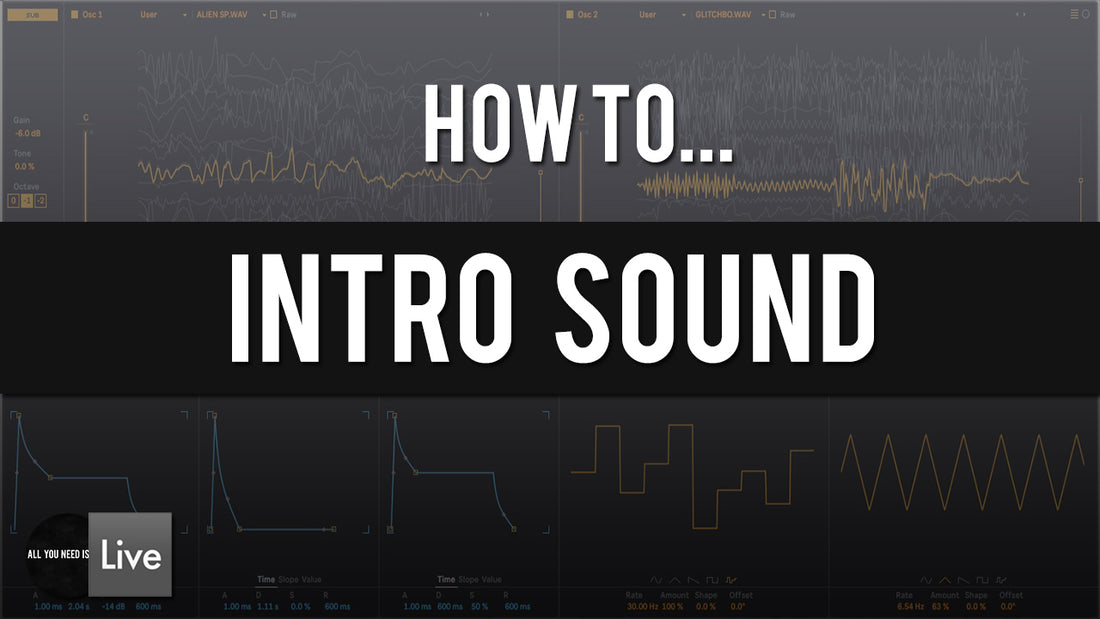 How I made the Intro Synth Sound