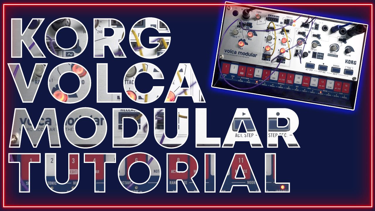 Korg Volca Modular Review & Tutorial (& patch from scratch)